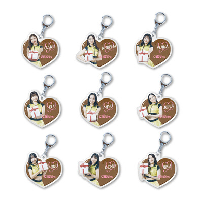 89ERSチアーズアクリルキーホルダー チョコver.